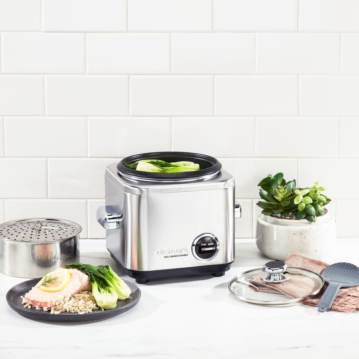 Cuisinart 4 Cup Rice Cooker, Silver