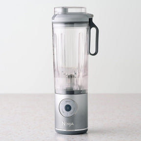 Ninja Blast Max Personal Cordless Blender for Smoothies, Blend, Ice Crush, 22 oz. Twist & Go Vessel, Silver - Certified Refurbished