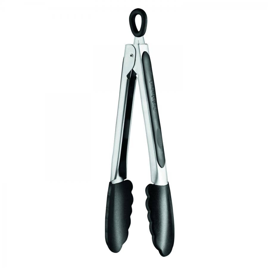 Cuisinart 9" Silicone Tongs, Black
