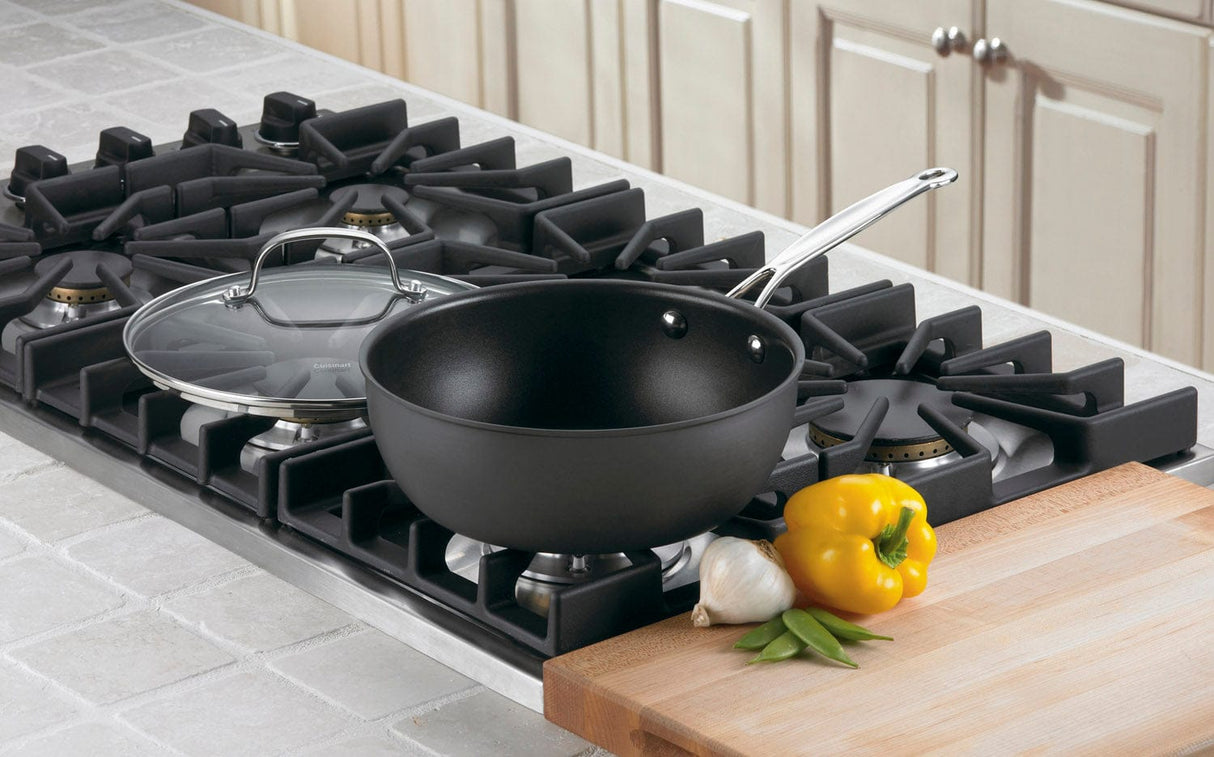 Cuisinart 3 Quart Chef's Pan with Cover, Black