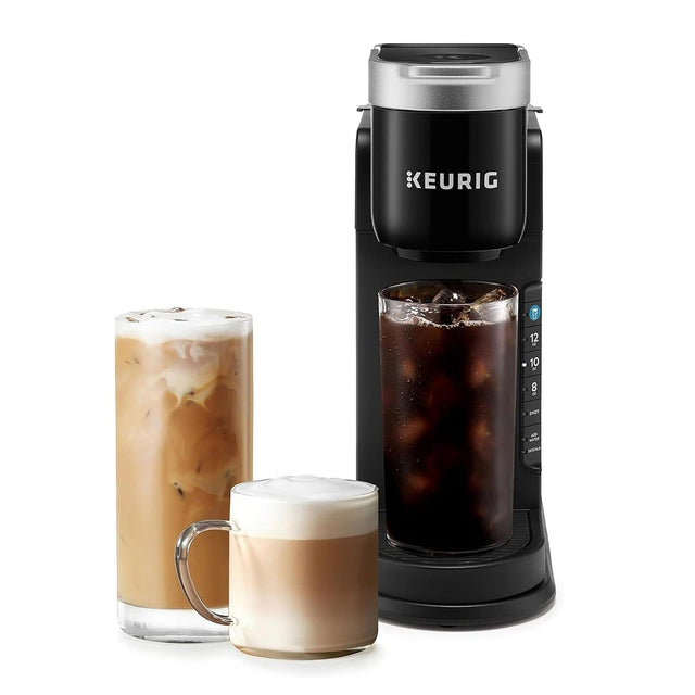 Keurig K-Café Barista Bar Single Serve Coffee Maker with Cold Brew, Black - Certified Refurbished