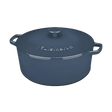 Cuisinart Chef’s Classic™ Enameled Cast Iron Cookware 7 Qt. Round Covered Casserole, Blue