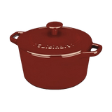 Cuisinart 3 Quart Round Covered Casserole, Red