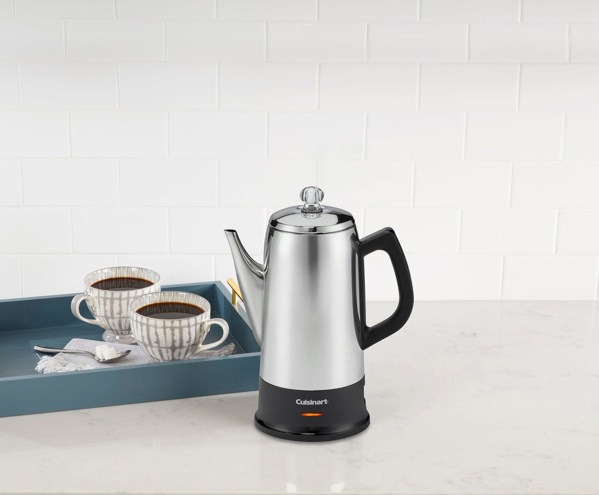 Cuisinart Classic 12-Cup Stainless Percolator, Silver