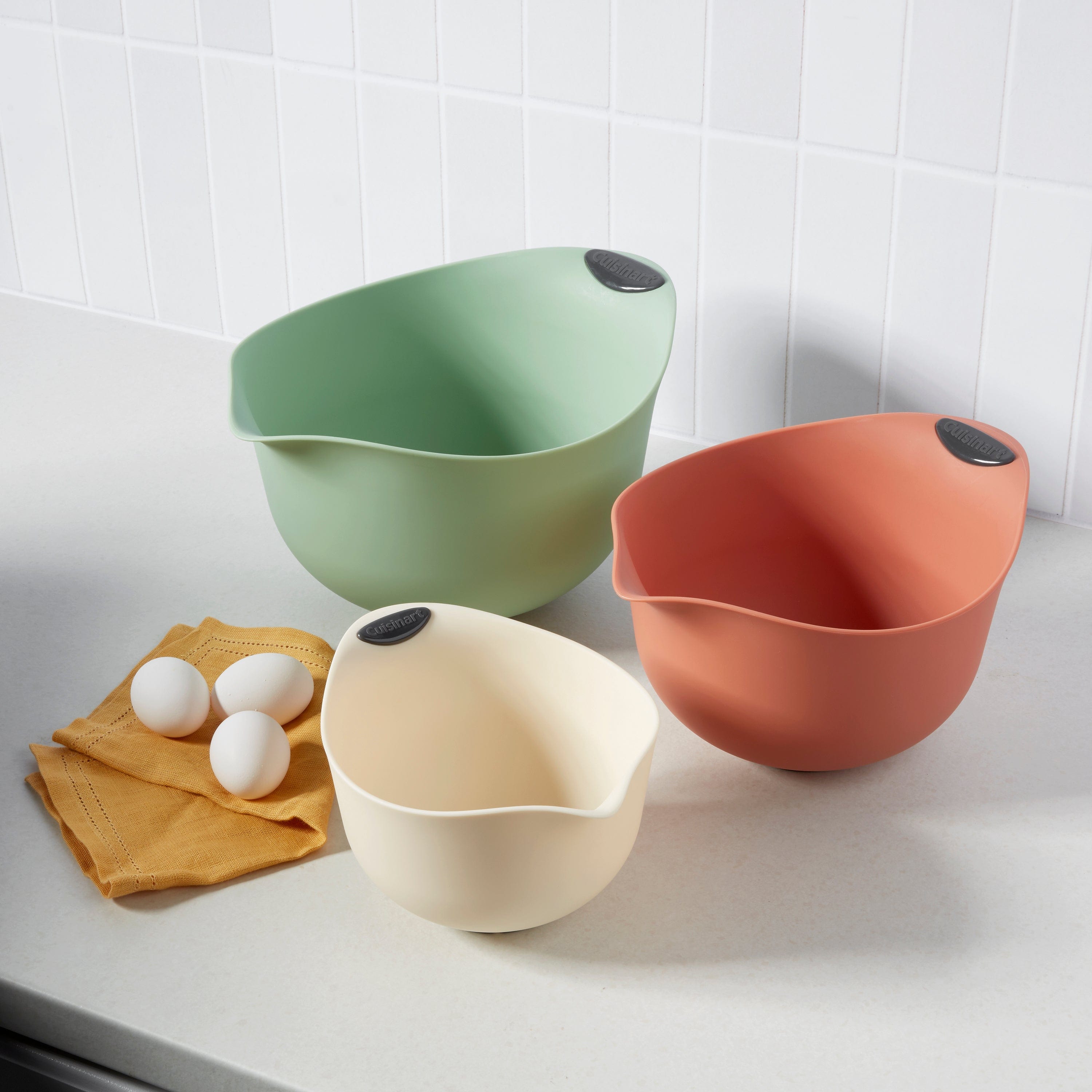 Cuisinart Mixing Bowls (Set of 3), Multicolor