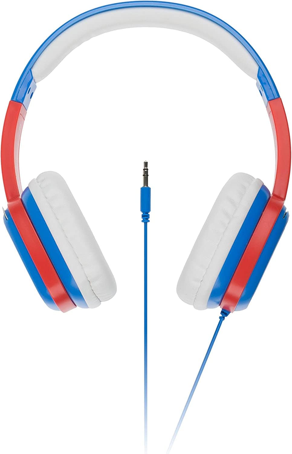 Kitsound Childern's Noise-Canceling Over-Ear Headphones, Blue