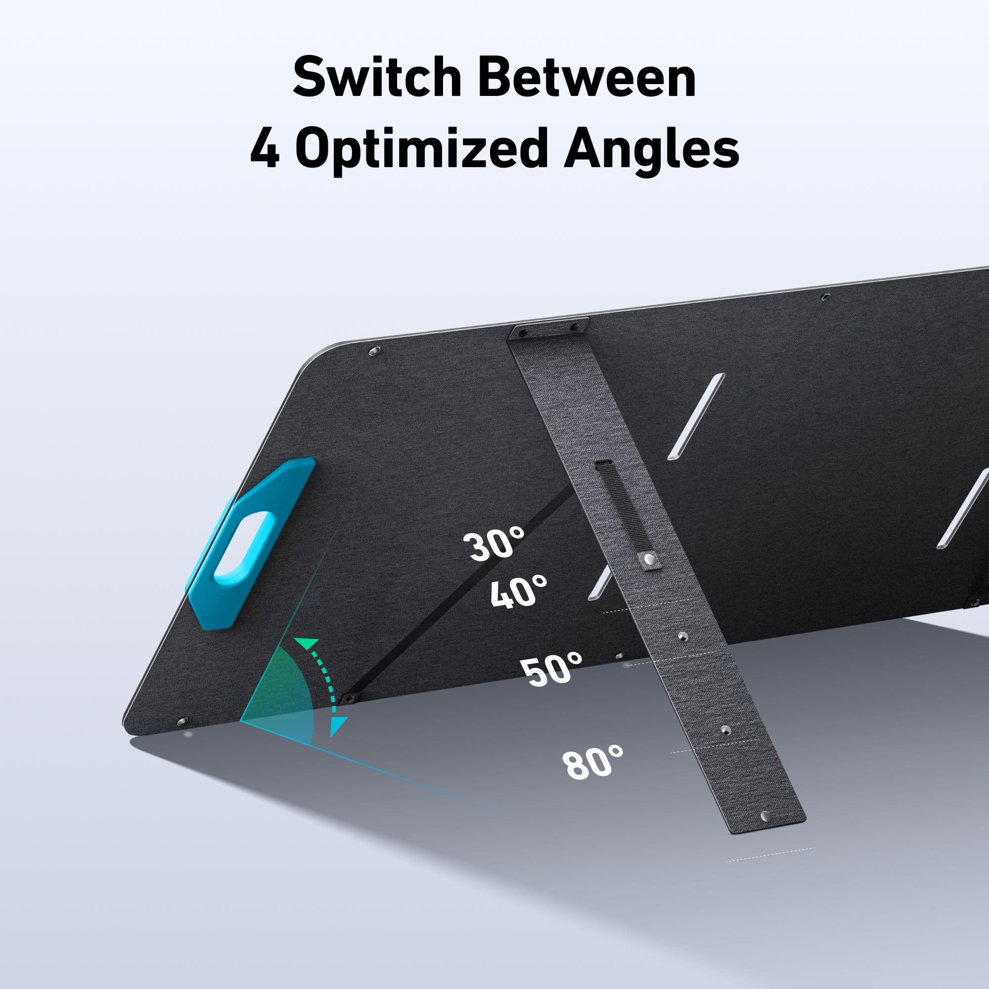 Anker SOLIX PS200 Portable Solar Panel, 200W High-Efficiency, IP67 Waterproof, Adjustable Angles for Home Backup, RVs, Camping & Power Outages