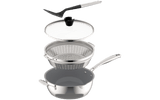 Cuisinart Preferred Pan 4-Pc Set Stainless Steel, Silver