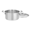 Cuisinart Chef's Classic™ Stainless 6 Quart Stockpot with Cover, Silver