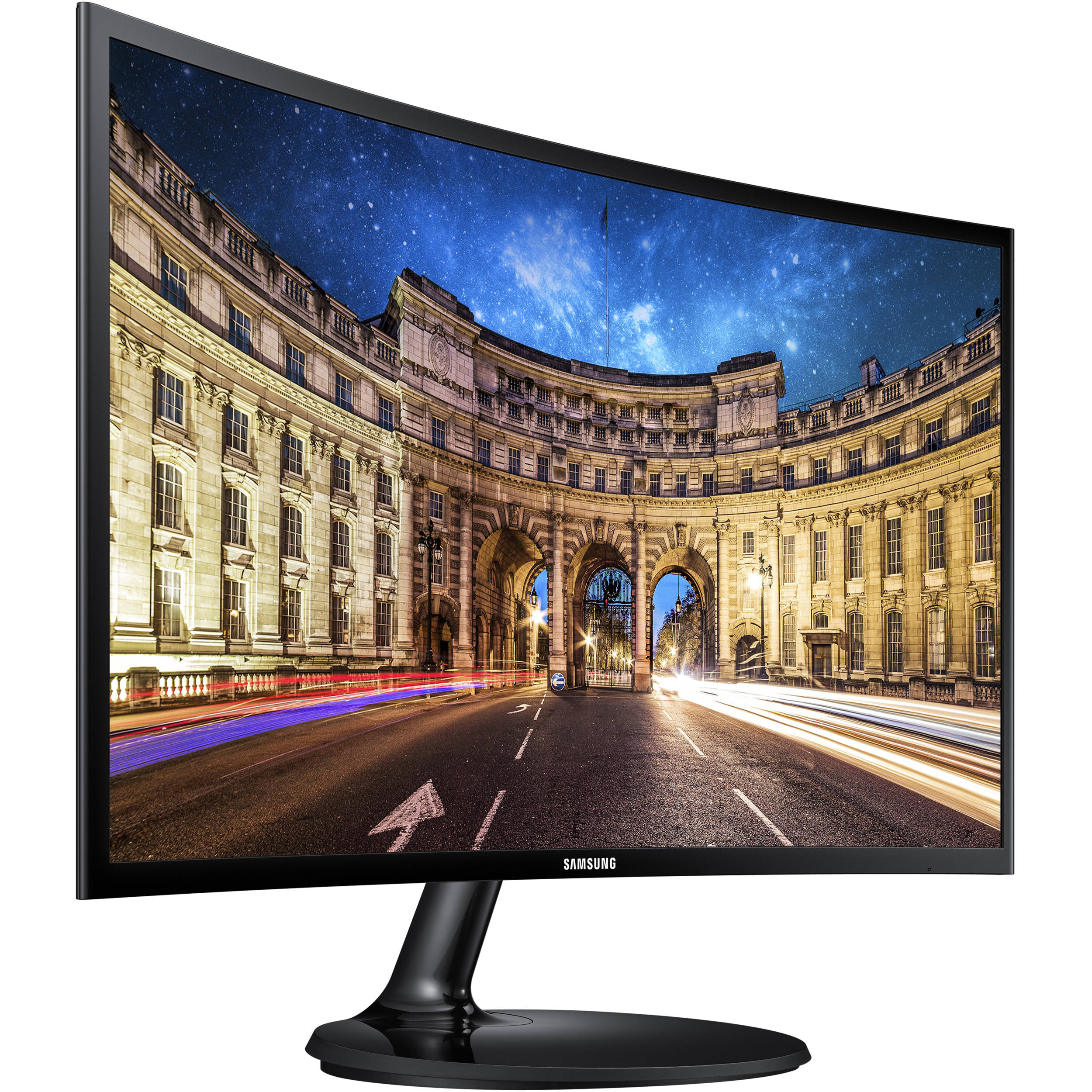 Samsung LC24F390FHNXZA-RB 24" 60HZ Curved Gaming FHD Monitor  - Certified Refurbished
