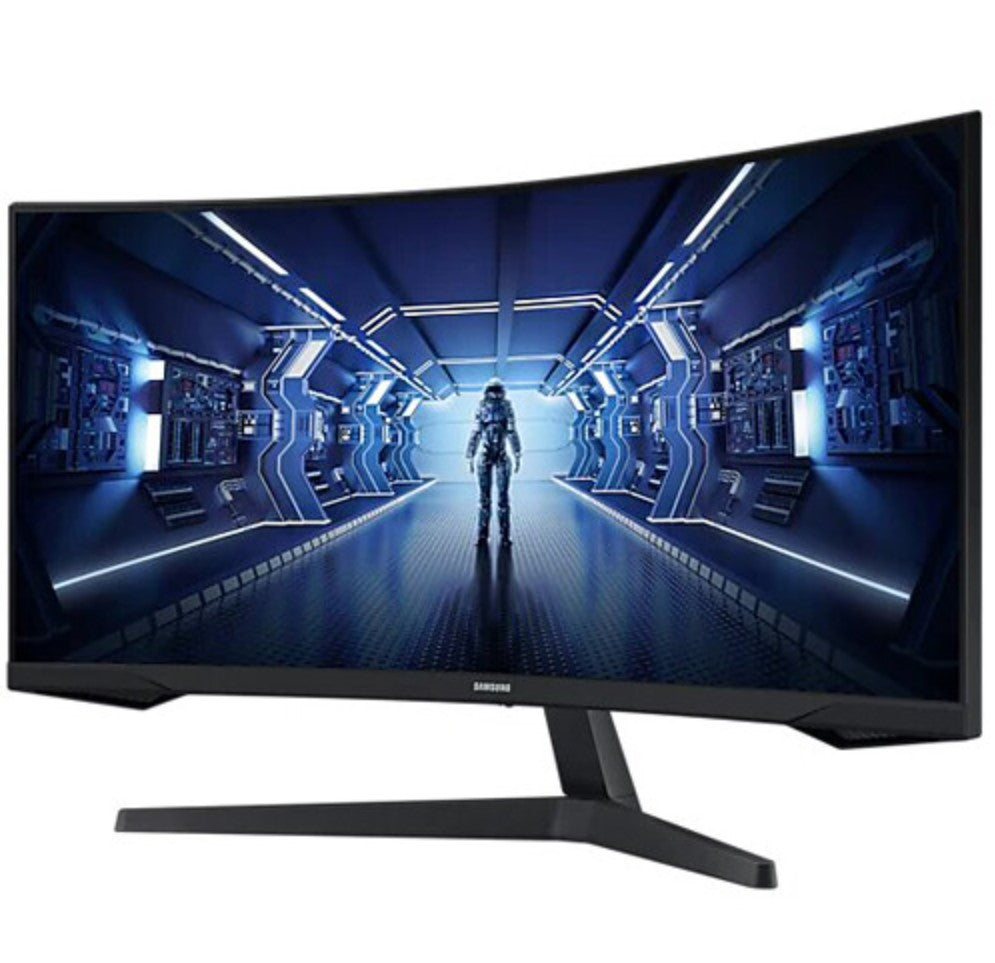 Samsung LC27G54TQWNXZA-RB 27" WQHD 2560 x 1440 144Hz Gaming Curved Monitor - Certified Refurbished
