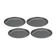 Cuisinart Mini Pizza Pans (Set of 4), Black