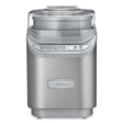 Cuisinart Cool Creations 2 Quart Ice Cream Maker, Brushed Chrome