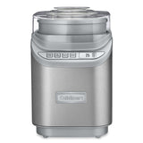 Cuisinart Cool Creations 2 Quart Ice Cream Maker, Brushed Chrome