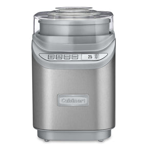 Cuisinart Cool Creations 2 Quart Ice Cream Maker, Brushed Chrome