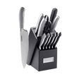 Cuisinart Graphix Collection 13 Piece Stainless Steel Knife Block Set, Silver