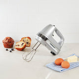 Cuisinart Power Advantage PLUS 9 Speed Hand Mixer with Storage Case, Brushed Chrome