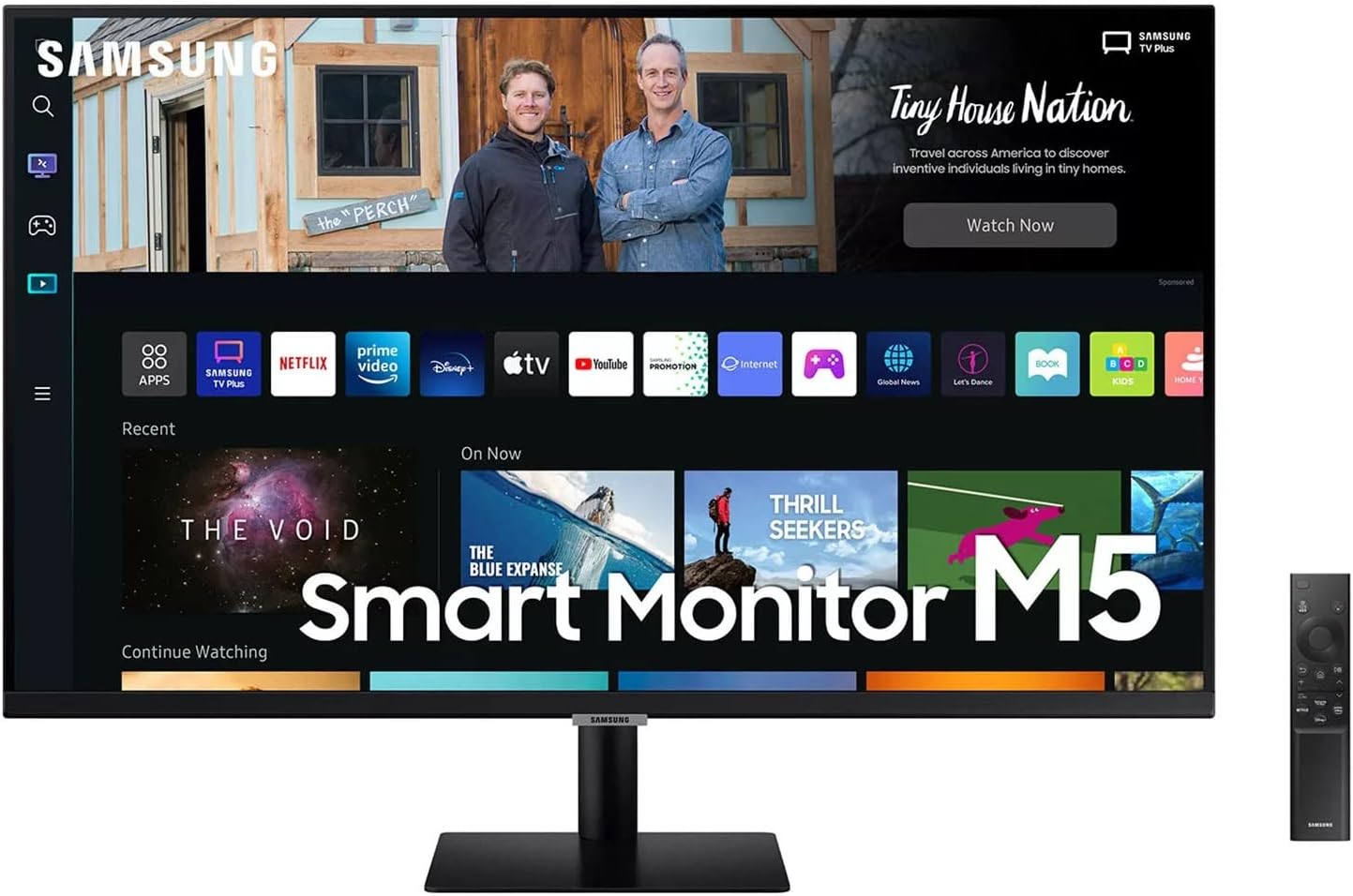 Samsung LS32BM500ENXGO-RB 32" 1920x1080 60Hz Flat Smart Monitor - Certified Refurbished