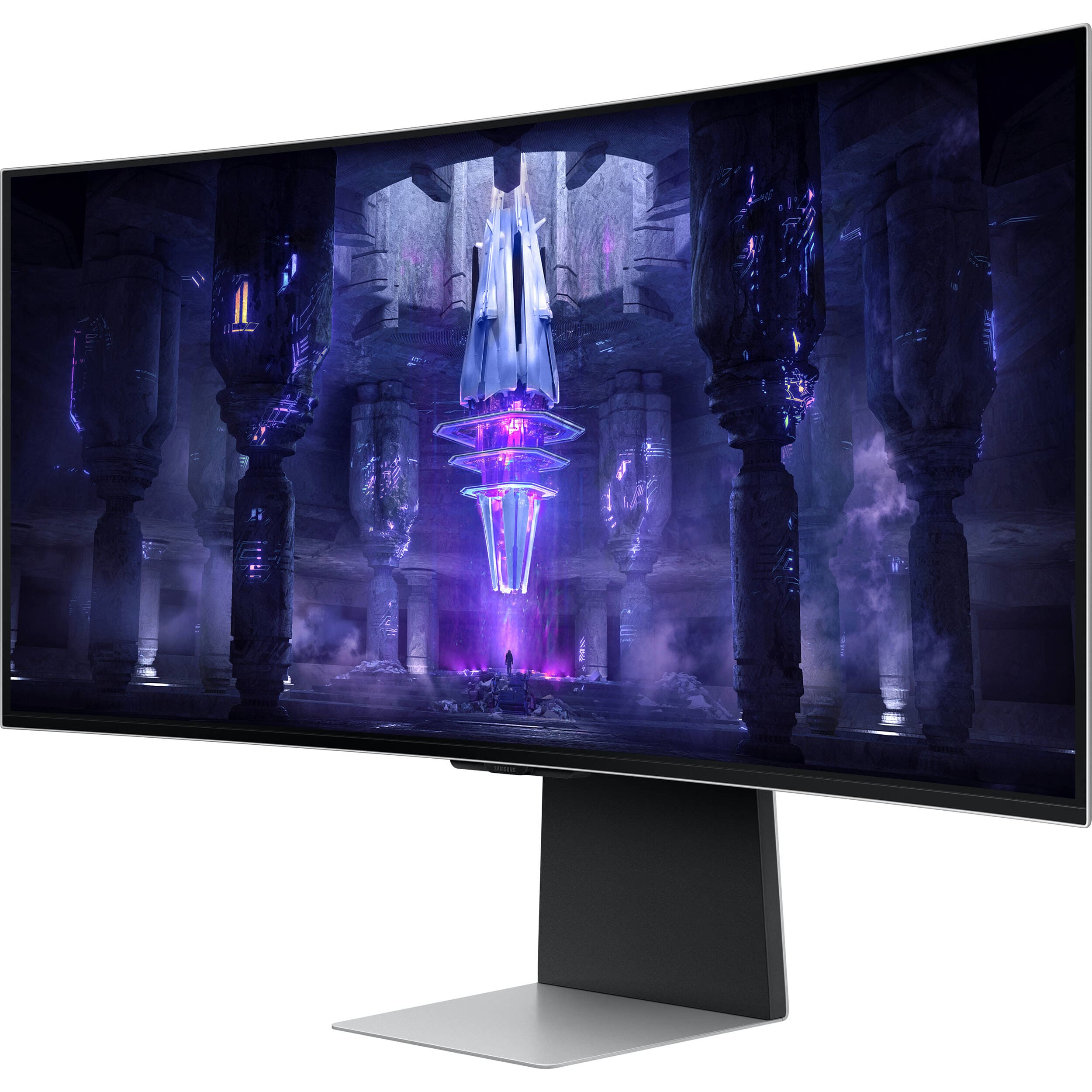 Samsung  34" Odyssey G8 OLED WQHD 175Hz Curved Smart Gaming Monitor - Certified Refurbished