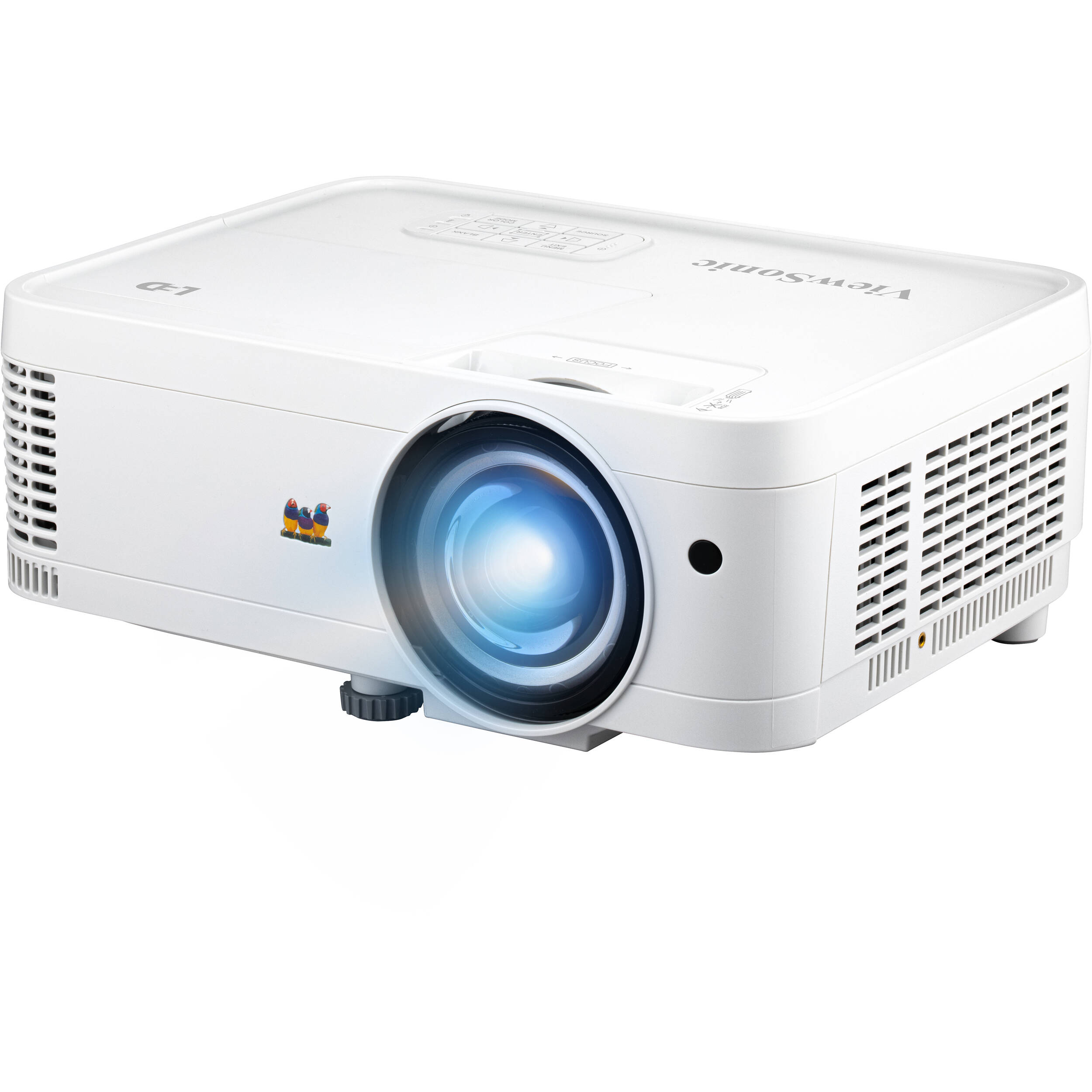 ViewSonic LS550WH-S 3000 Lumens WXGA Short Throw LED Projector - Certified Refurbished