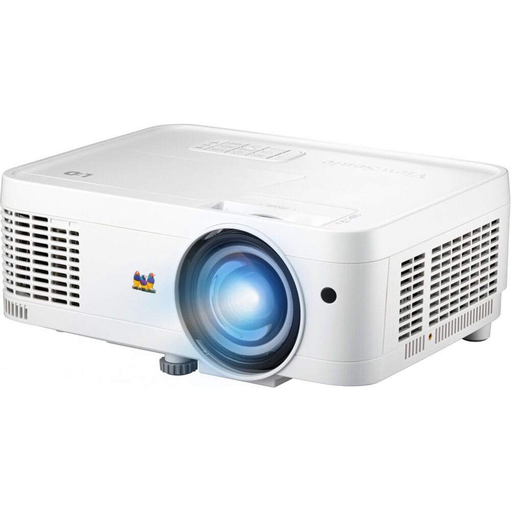 ViewSonic 3000 ANSI Lumens WXGA Short Throw Projector - Certified Refurbished