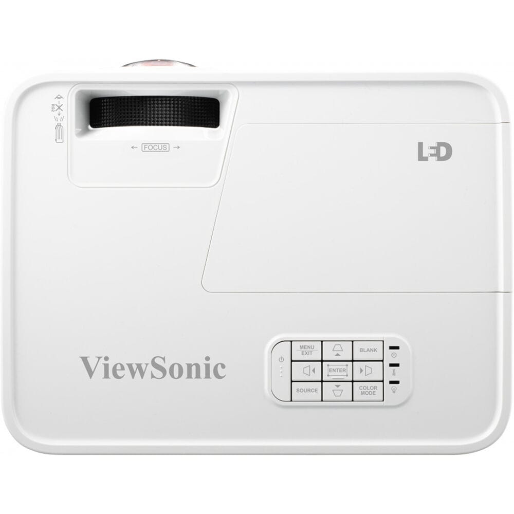 ViewSonic 3000 ANSI Lumens WXGA Short Throw Projector - Certified Refurbished