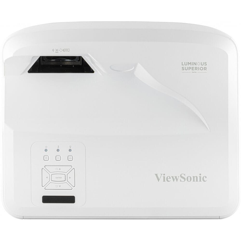 ViewSonic 5000-Lumen WUXGA 1.3 Optical Zoom H/V Keystone Ultra-Short Throw Laser Projector - Certified Refurbished