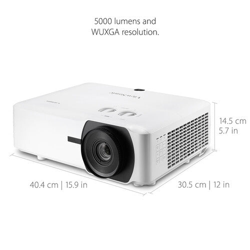 ViewSonic LS850WU-S 5000 Lumens WUXGA Networkable Laser Projector - Certified Refurbished
