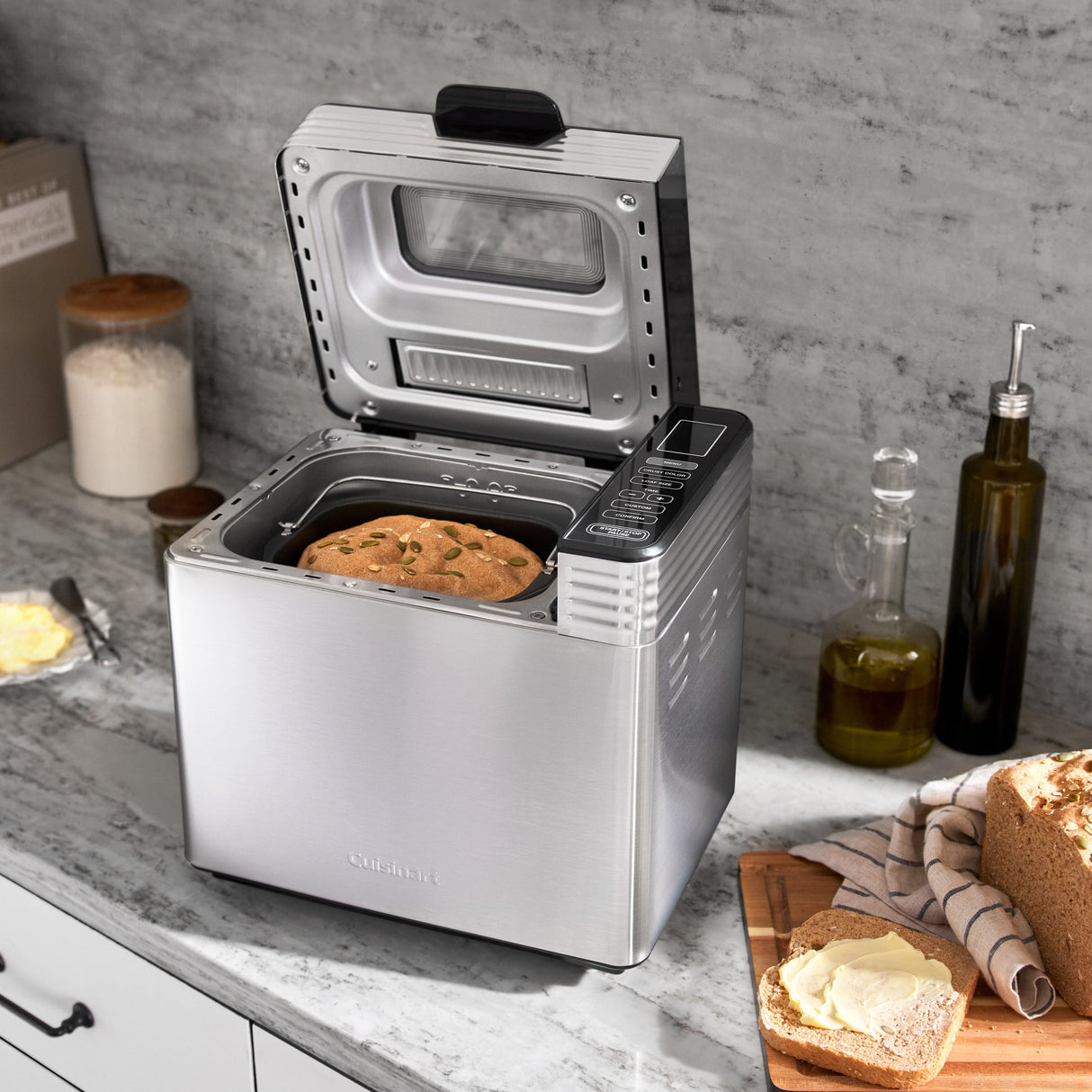 Cuisinart Custom Convection Bread Maker, Silver