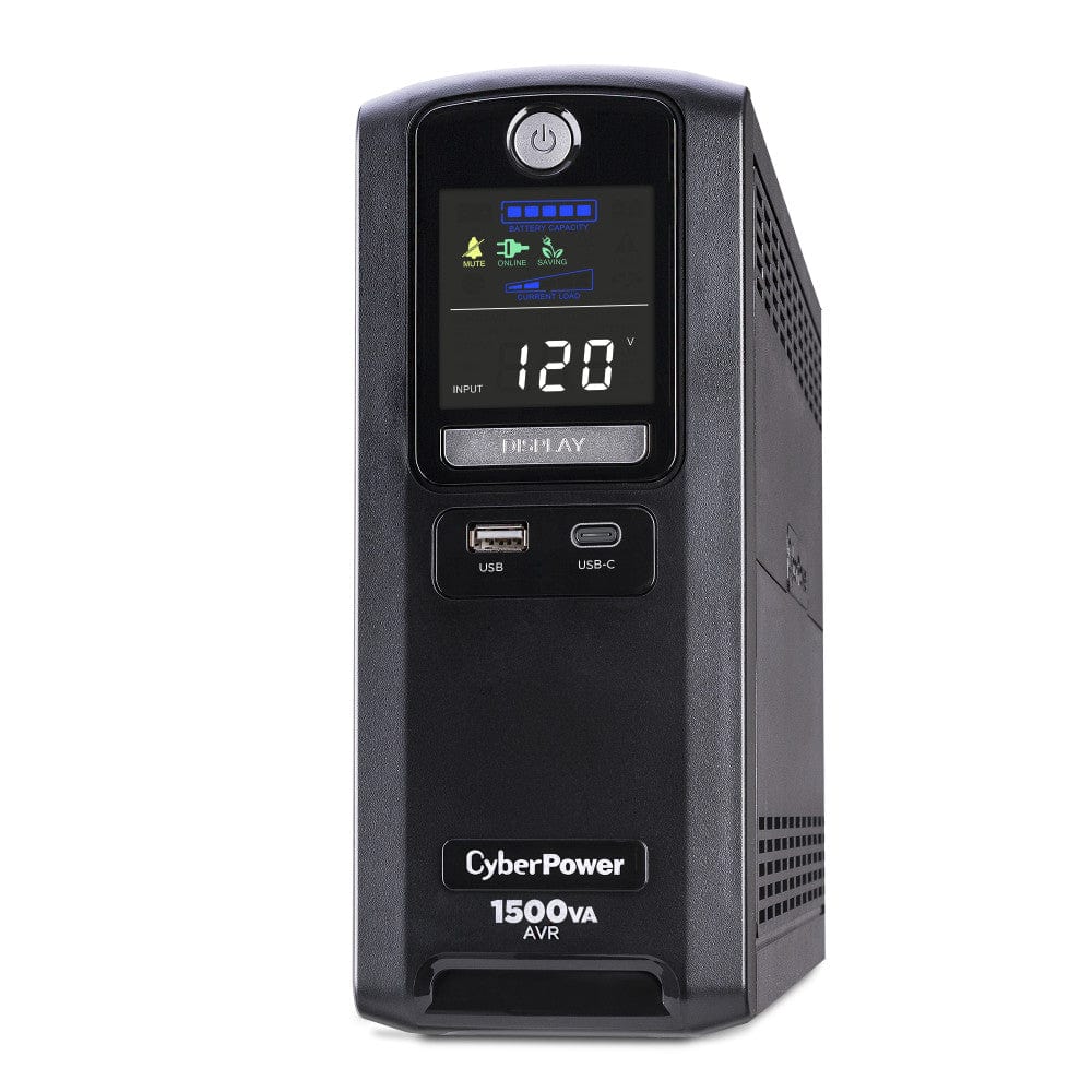 CyberPower LX1500GU3 1500VA / 900W 10 Outlets Battery Backup UPS - Certified Refurbished