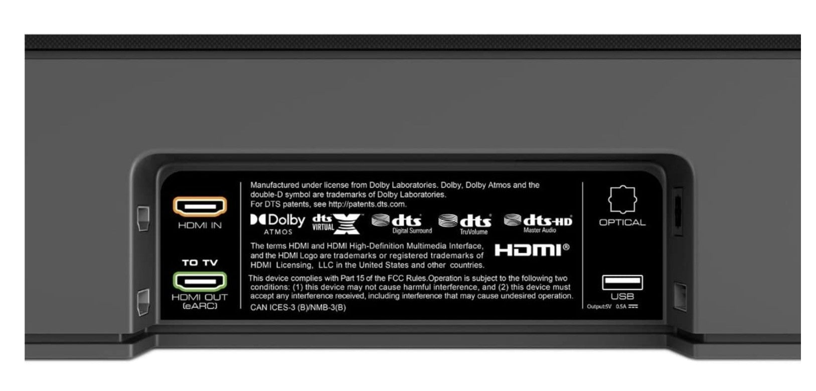 Vizio SR-M512a-H6B-RB 40" M-Series 5.1.2 Dolby Atmos Sound Bar System - Seller Refurbished