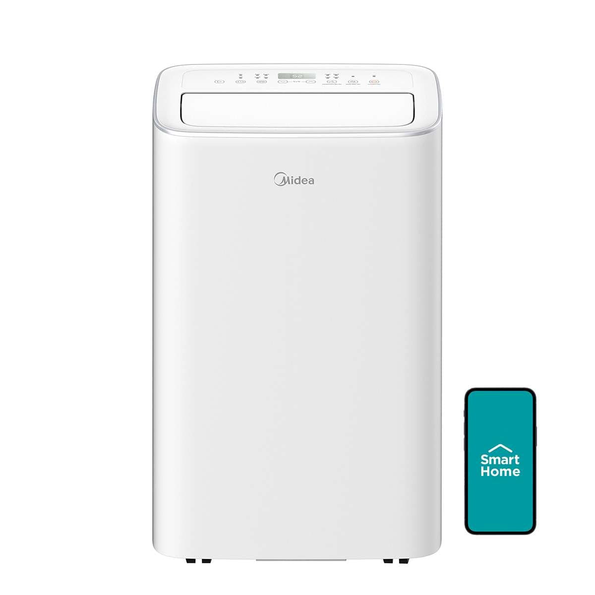 Midea 350 sq ft 8000 BTU Smart Programmable Portable 3-in-1 Air Conditioner - Seller Refurbished