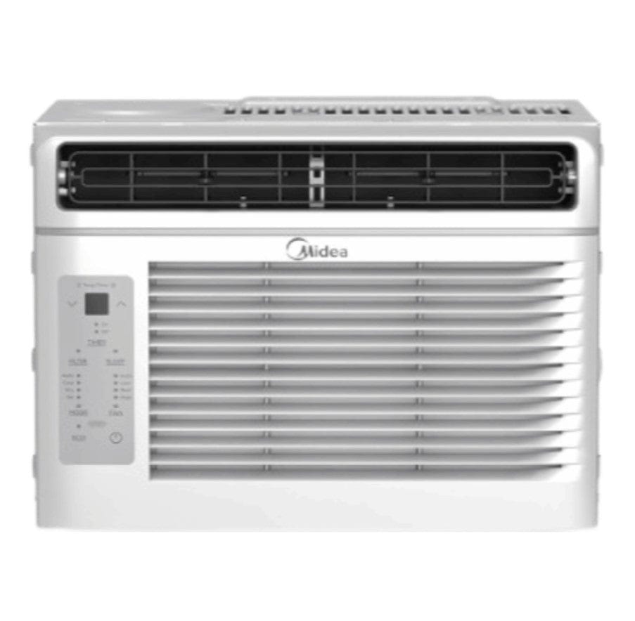 Midea MAW05R1JWT 5,000 BTU 115V ComfortSense Remote, 150 sq ft Coverage, Window Air Conditioner - Seller Refurbished