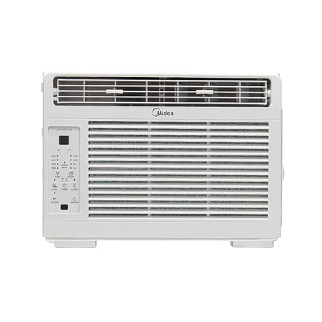 Midea 5000 BTU DOE Window Air Conditioner with ComfortSense Remote, for Spaces Up to 150 sq. ft. - Certified Refurbished
