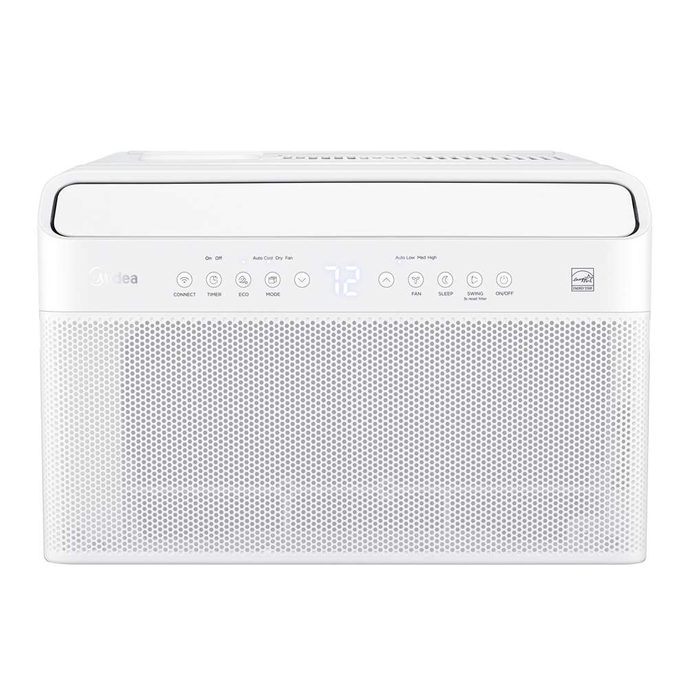 Midea MAW10V1QWT 450 sq ft 10,000 BTU Ultra-Quiet Window Air Conditioner - Seller Refurbished