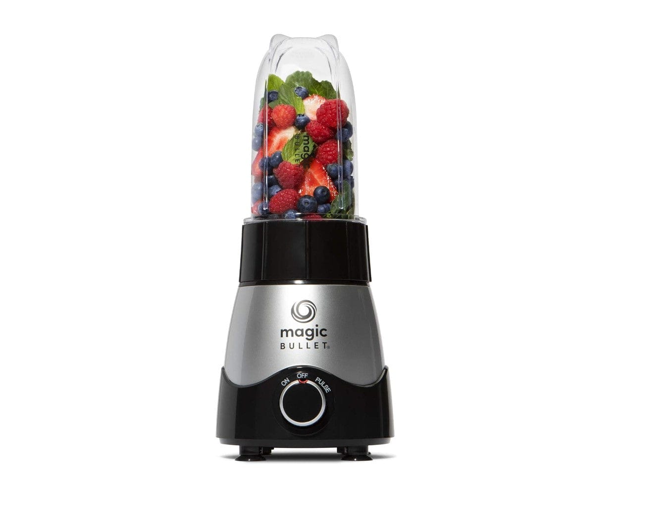 Magic Bullet 3.5 Cup Kitchen Express Food Processor, Silver