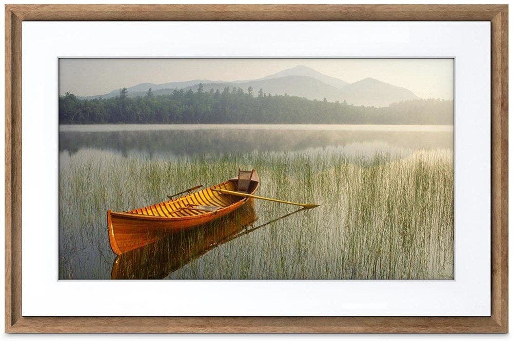 Meural MC321HW-100PAS 16x24 Canvas II Smart Art, Photo & Video Frame, Walnut