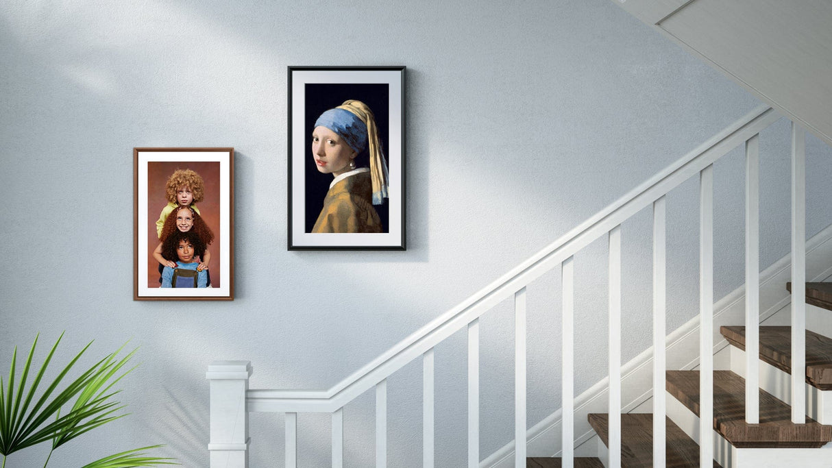 Meural 16x24 Canvas II Smart Art, Photo & Video Frame, White