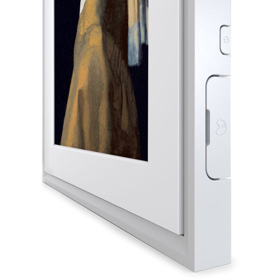 Meural 19x29 Canvas II Digital Smart Art, Photo & Video Frame, White