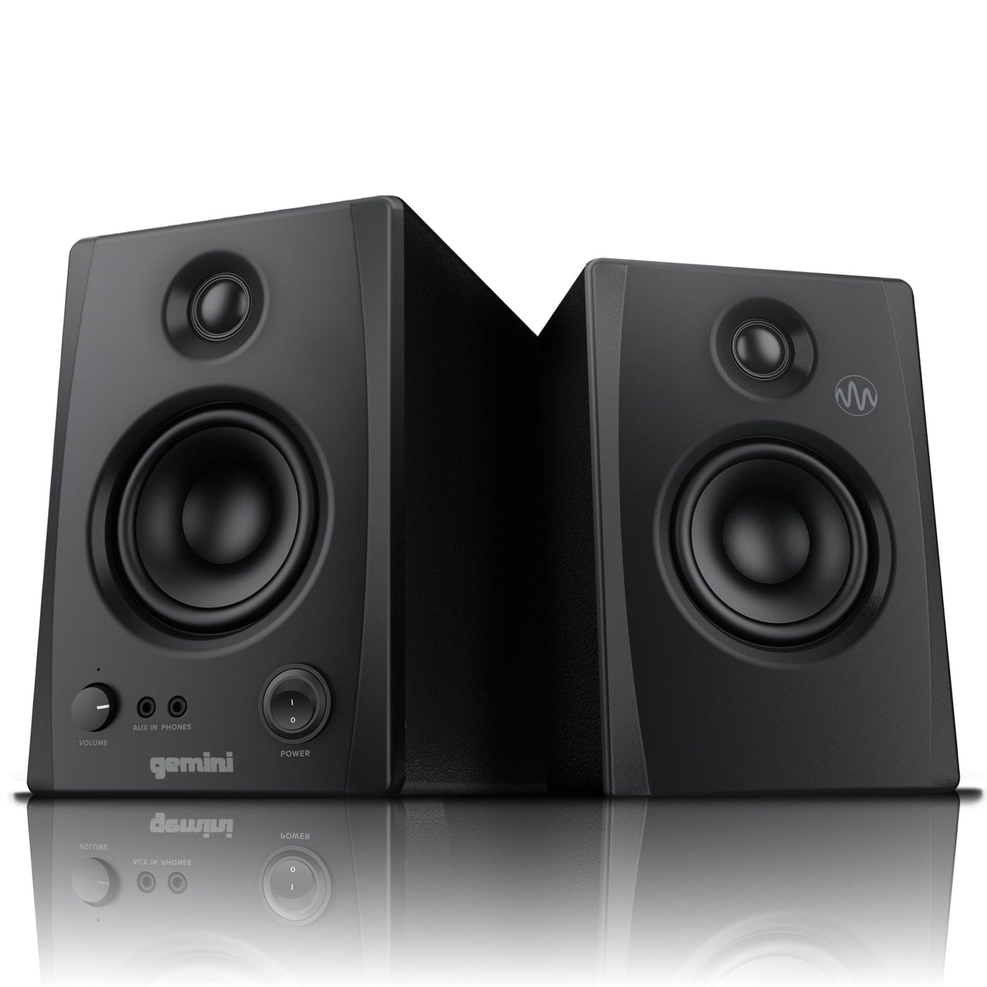 Gemini 100W Bluetooth Bookshelf Speakers - Certified Refurbished