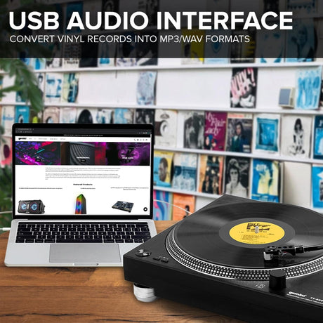 Gemini Sound Gemini Home Pro Audio USB Turntable - Certified Refurbished