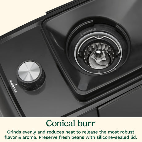 Cuisinart Espresso & Coffee Conical Burr Grinder, Black