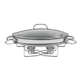 Cuisinart Classic Entertaining Collection 13.5" Oval Buffet Server, Silver