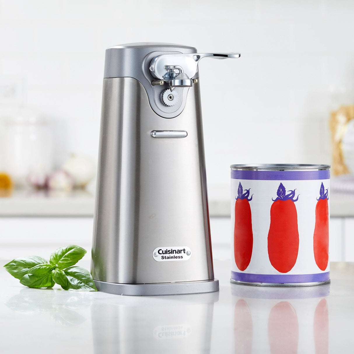 Cuisinart Deluxe Stainless Steel Can Opener, Silver