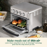 Cuisinart Air Fryer Toaster Oven with Grill, Silver