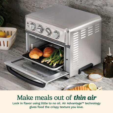 Cuisinart Air Fryer Toaster Oven with Grill, Silver