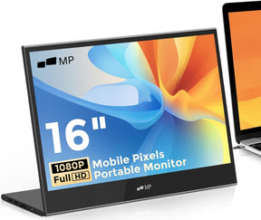 Mobile Pixels 16" Glance FHD 1080P Portable Monitor - Certified Refurbished