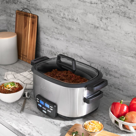 Cuisinart Cook Central® 3-in-1 6QT Multicooker, Silver