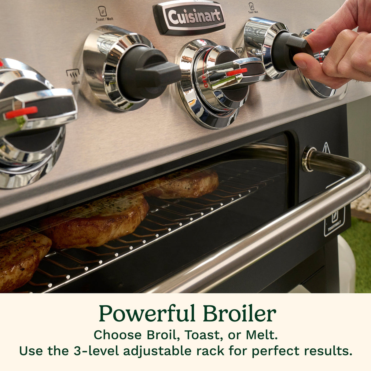Cuisinart 28" Outdoor Gas Griddler, 2-in-1 Griddle & Broiler, Black Stainless