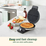 Cuisinart Round Classic Waffle Maker, Black